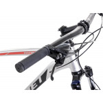 Horský bicykel ROMET RAMBLER R7.4 2024 M Strieborno-červený grafit